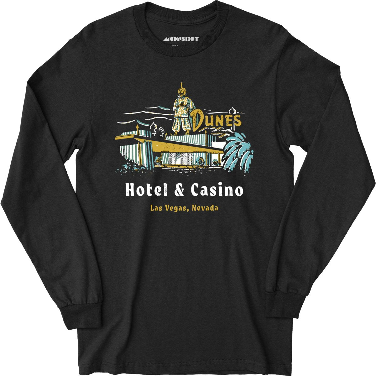Dunes Hotel & Casino - Vintage Las Vegas - Long Sleeve T-Shirt