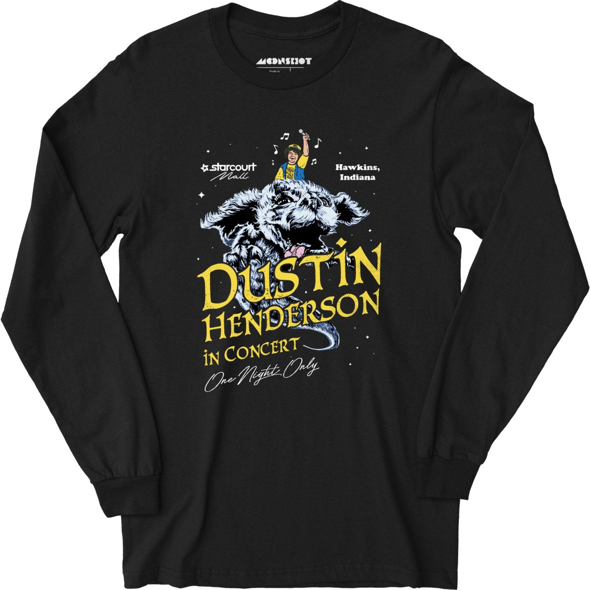 Dustin Henderson in Concert - Long Sleeve T-Shirt