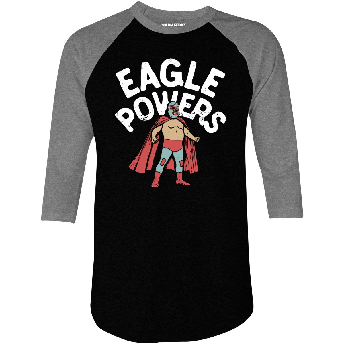 Eagle Powers - 3/4 Sleeve Raglan T-Shirt
