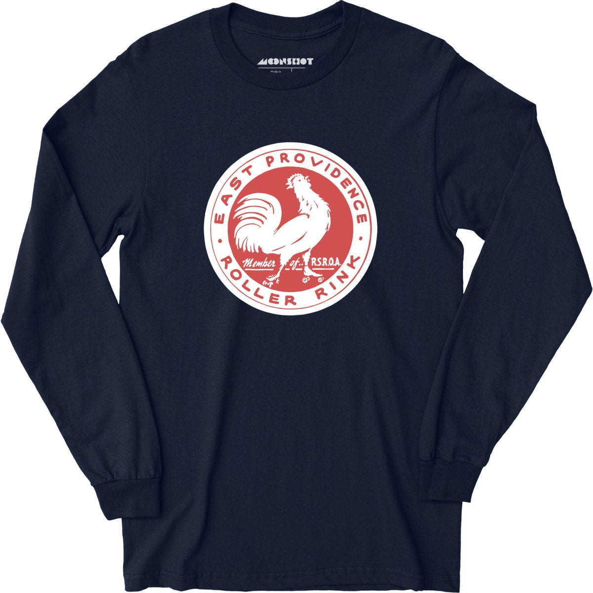 East Providence - Rhode Island - Vintage Roller Rink - Long Sleeve T-Shirt