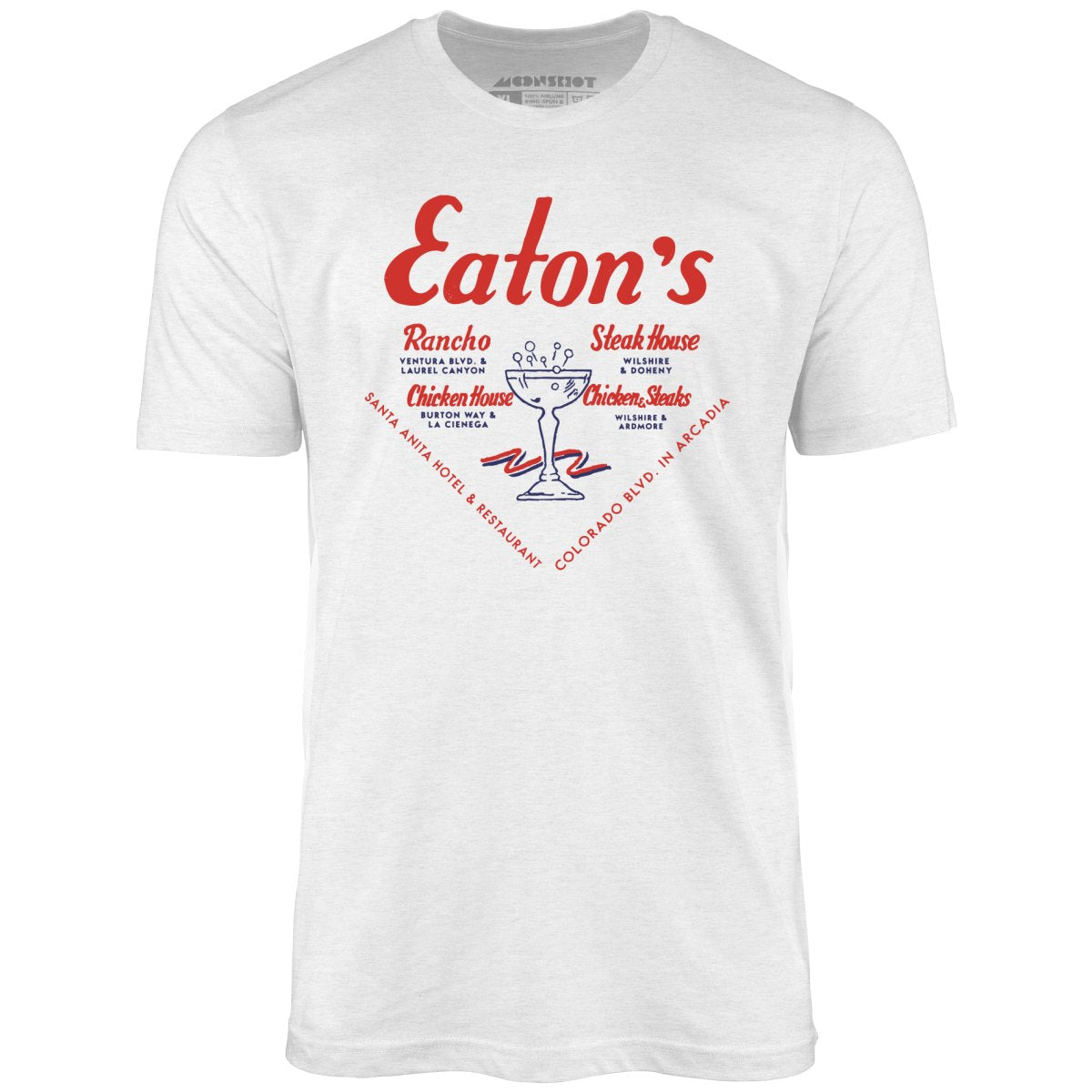 Eaton's Restaurants - Los Angeles, CA - Vintage Restaurant - Unisex T-Shirt