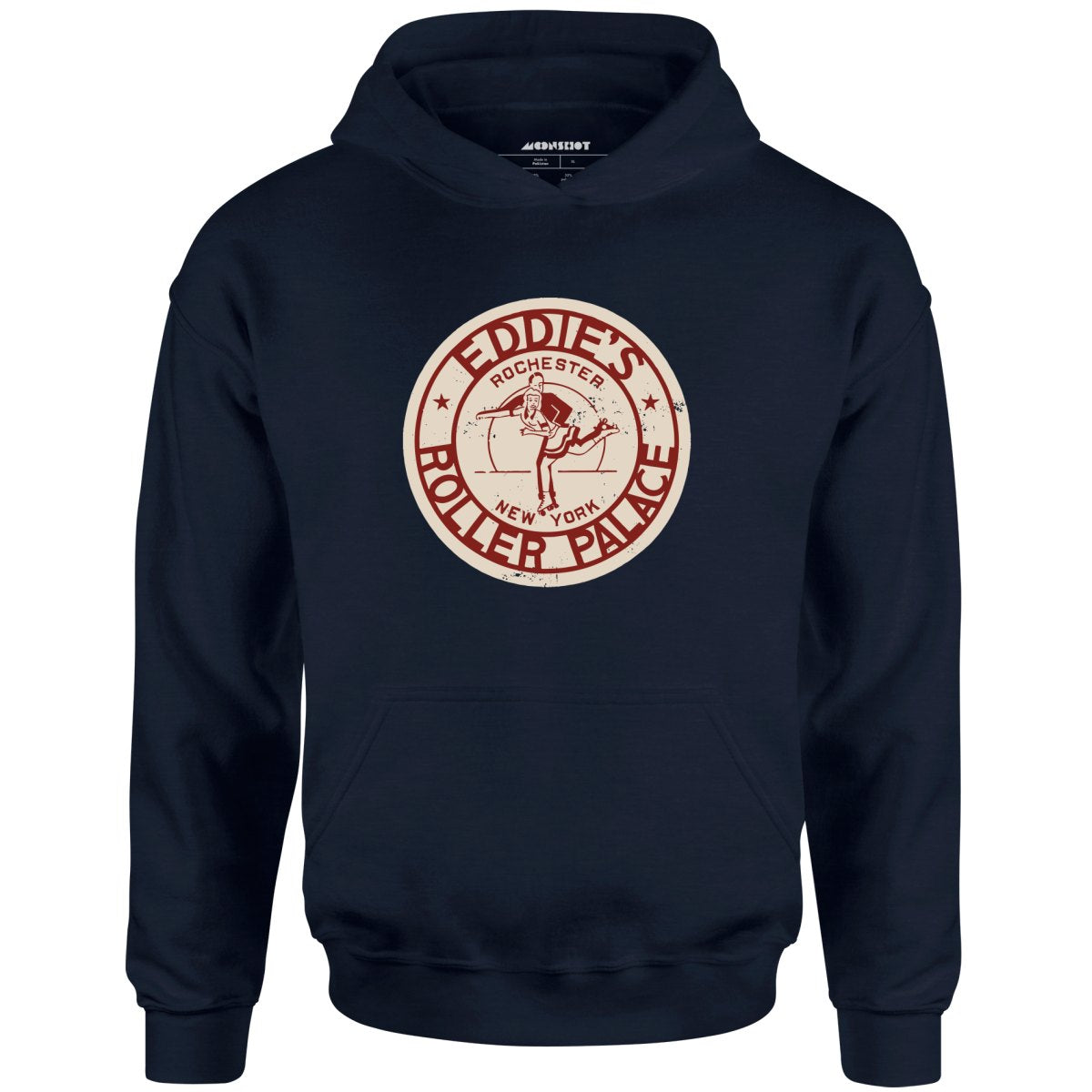Eddie's Roller Palace - Rochester, NY - Vintage Roller Rink - Unisex Hoodie