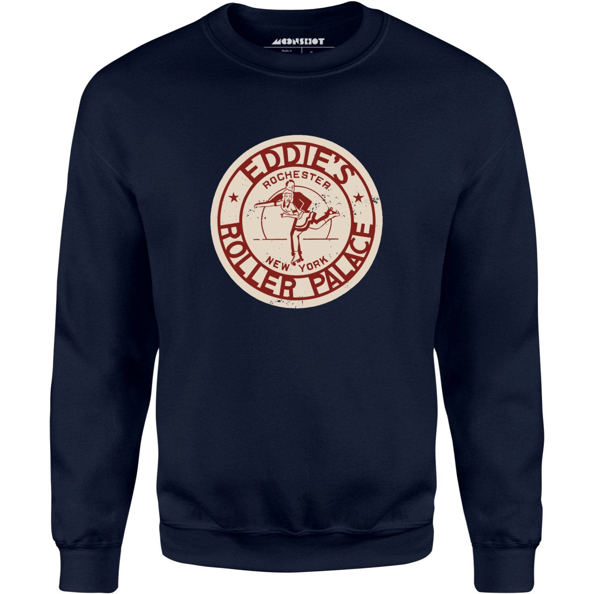 Eddie's Roller Palace - Rochester, NY - Vintage Roller Rink - Unisex Sweatshirt