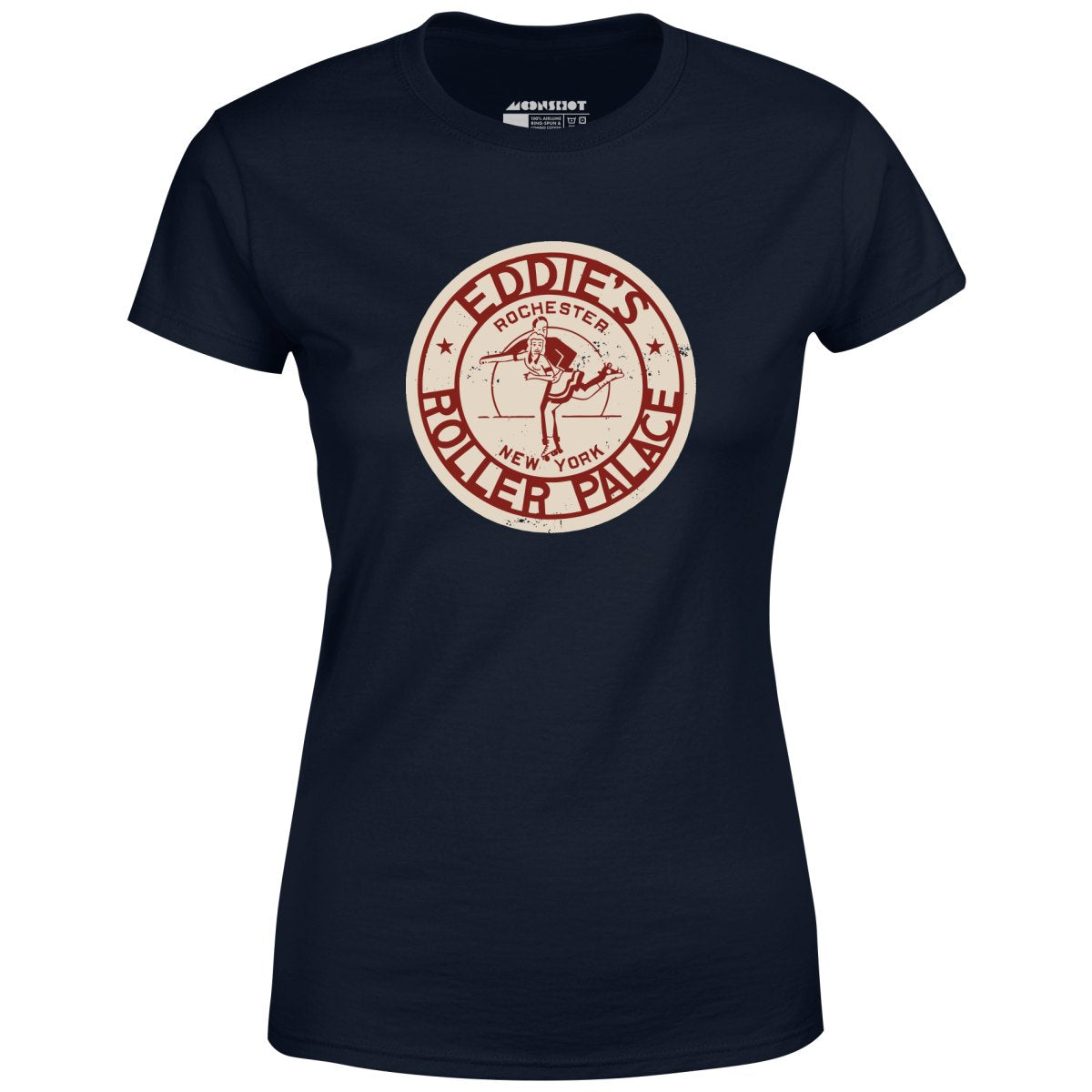 Eddie's Roller Palace - Rochester, NY - Vintage Roller Rink - Women's T-Shirt