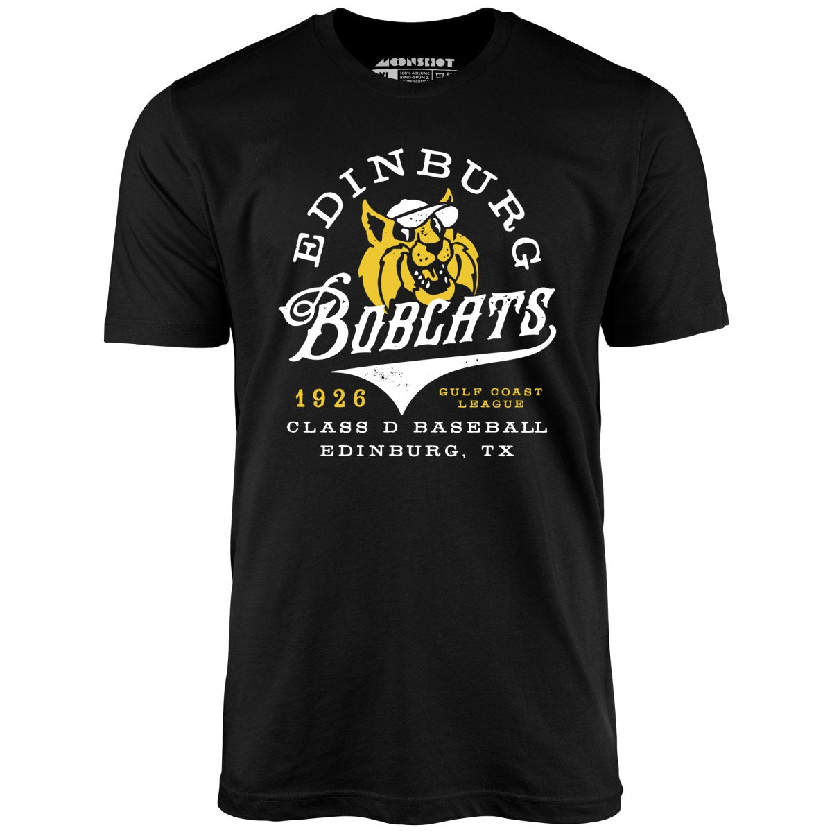 Edinburg Bobcats - Texas - Vintage Defunct Baseball Teams - Unisex T-Shirt