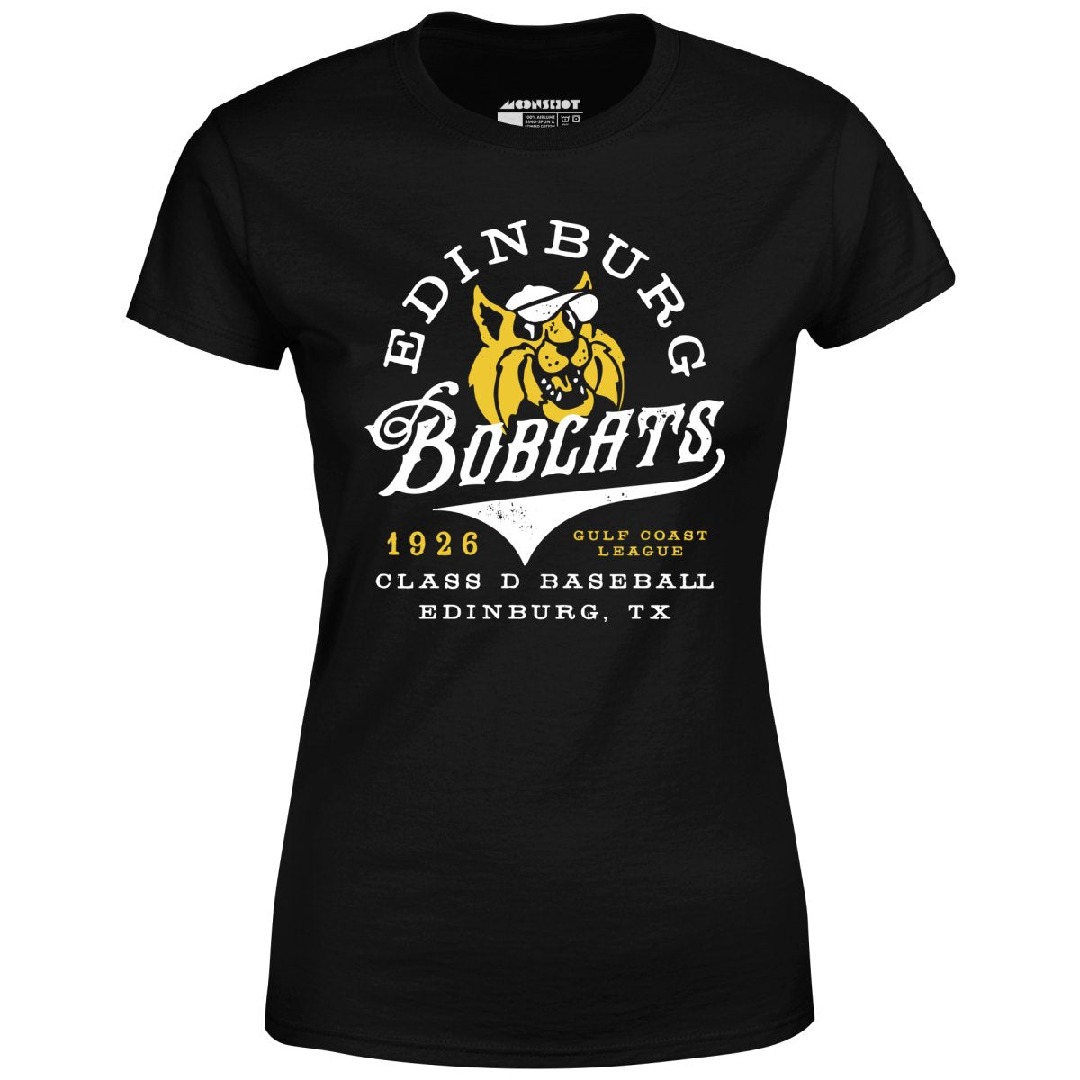 Edinburg Bobcats - Texas - Vintage Defunct Baseball Teams - Women's T-Shirt