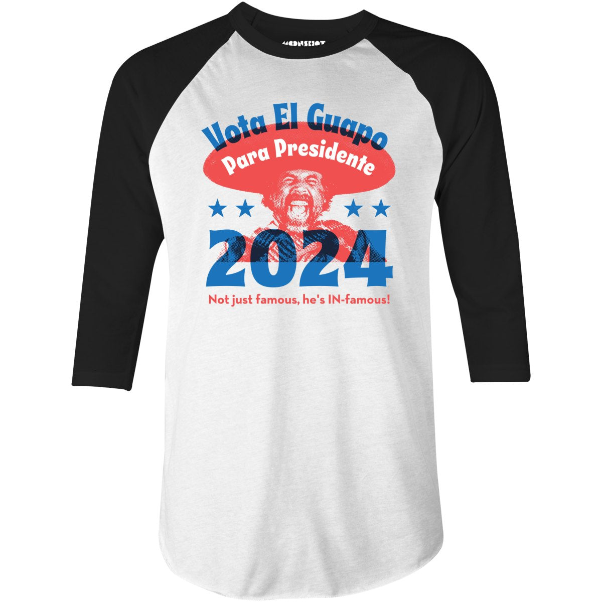 El Guapo 2024 - 3/4 Sleeve Raglan T-Shirt