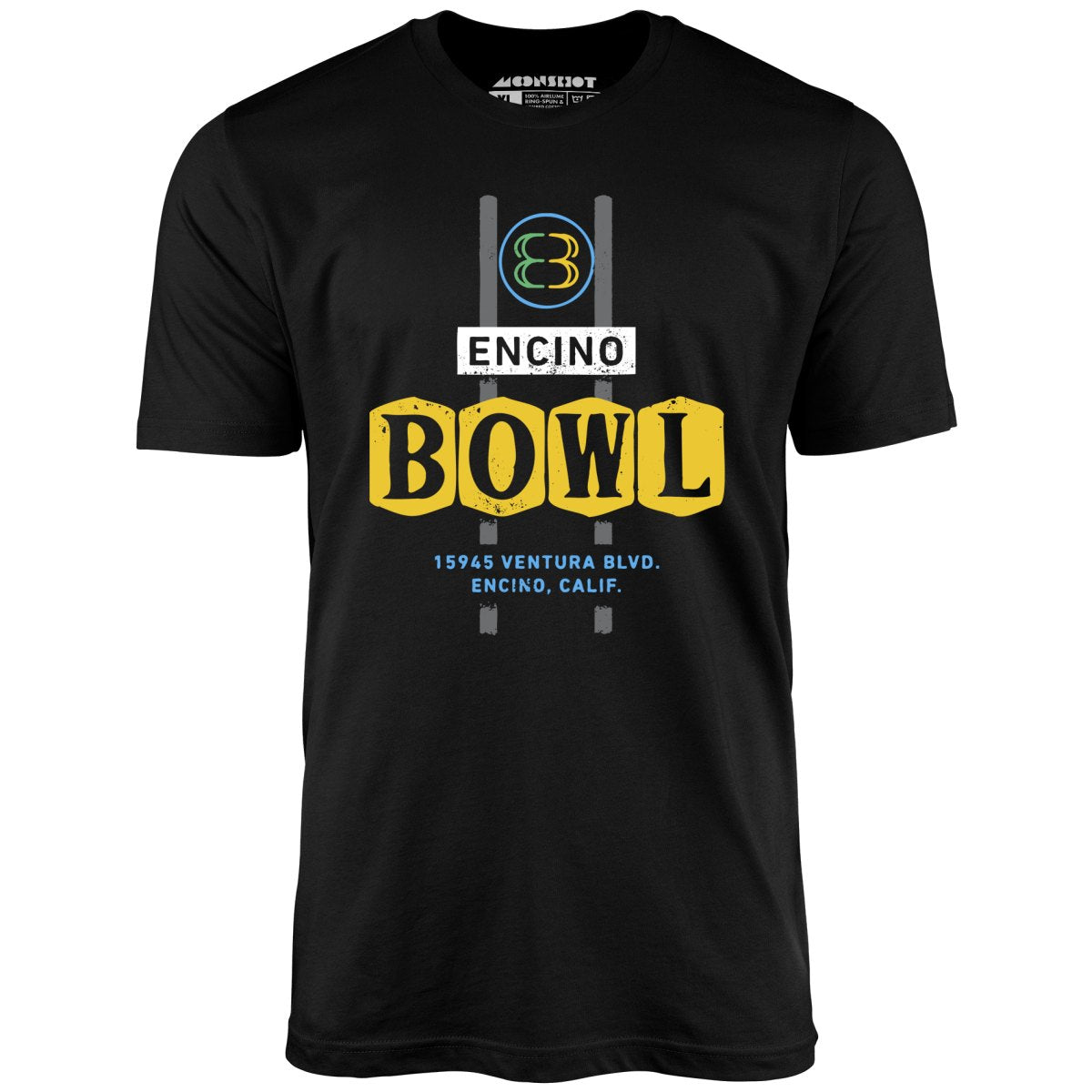 Encino Bowl - Encino, CA - Vintage Bowling Alley - Unisex T-Shirt