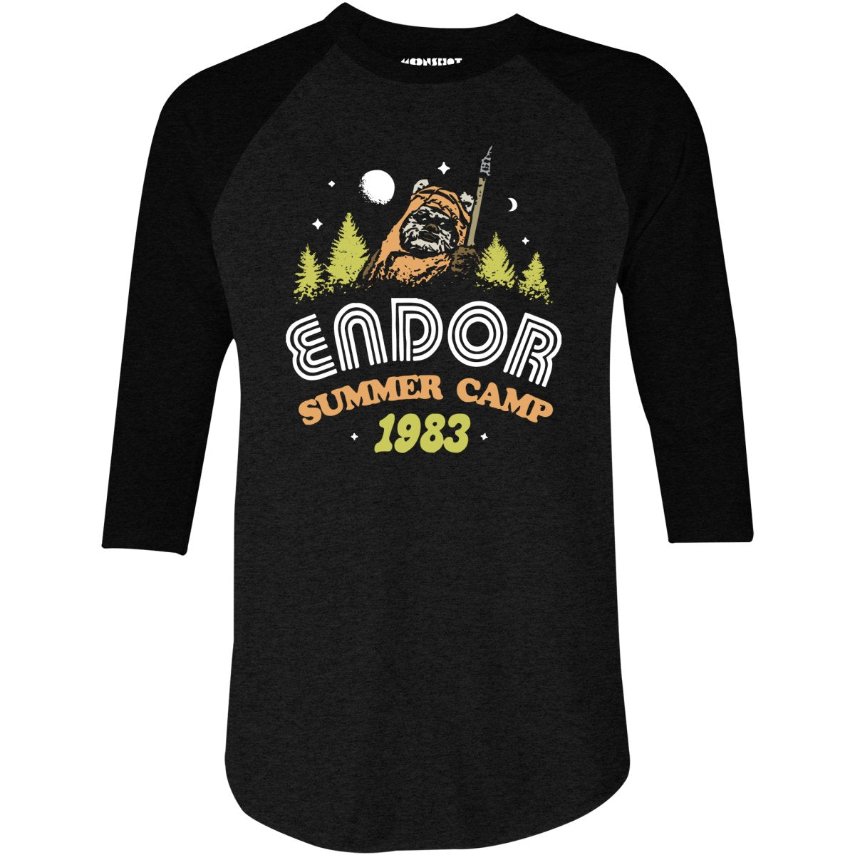 Endor Summer Camp - 3/4 Sleeve Raglan T-Shirt