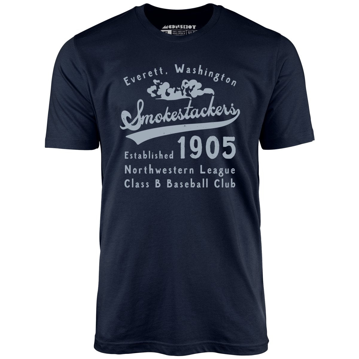 Everett Smokestackers - Washington - Vintage Defunct Baseball Teams - Unisex T-Shirt