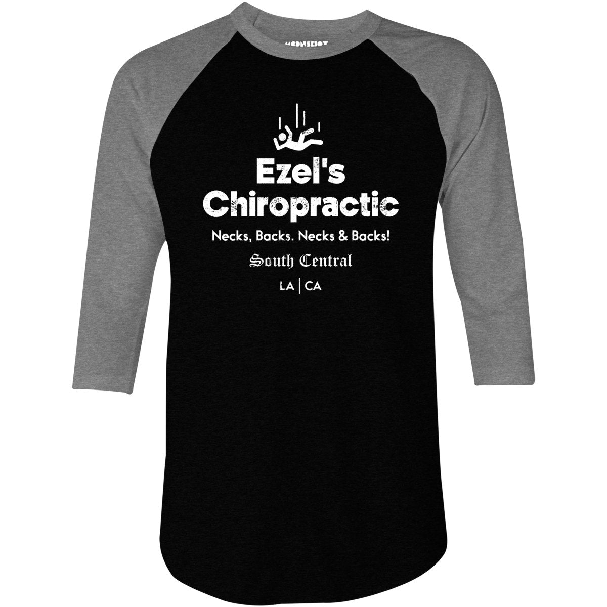 Ezel's Chiropractic - 3/4 Sleeve Raglan T-Shirt