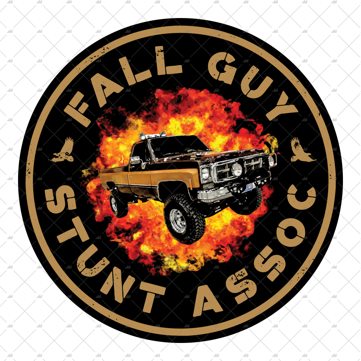 Fall Guy Stunt Association - Sticker