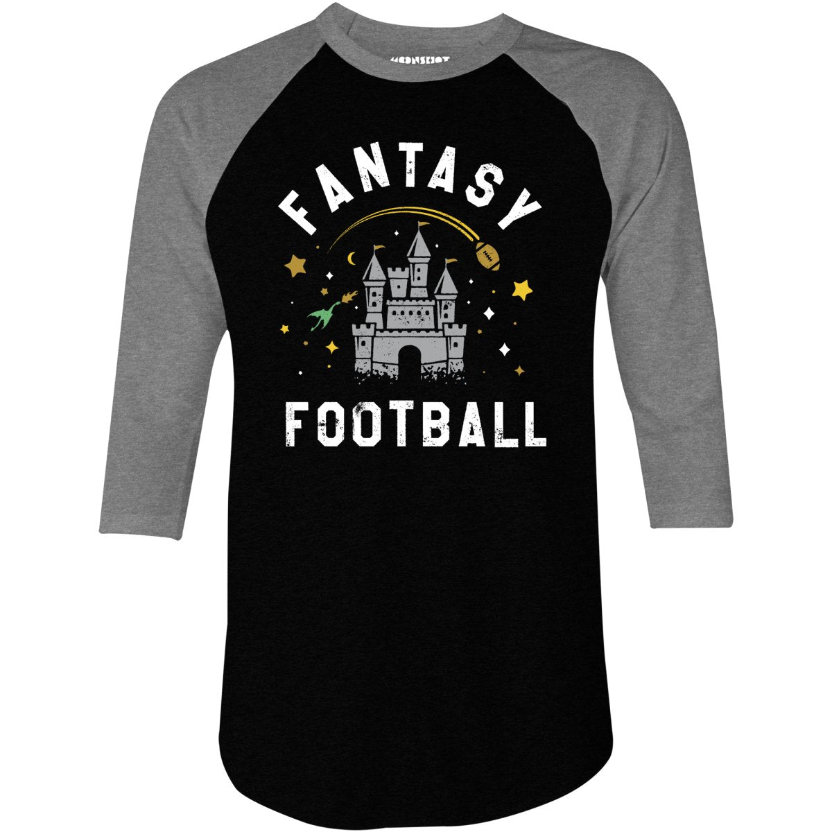 Fantasy Football - 3/4 Sleeve Raglan T-Shirt
