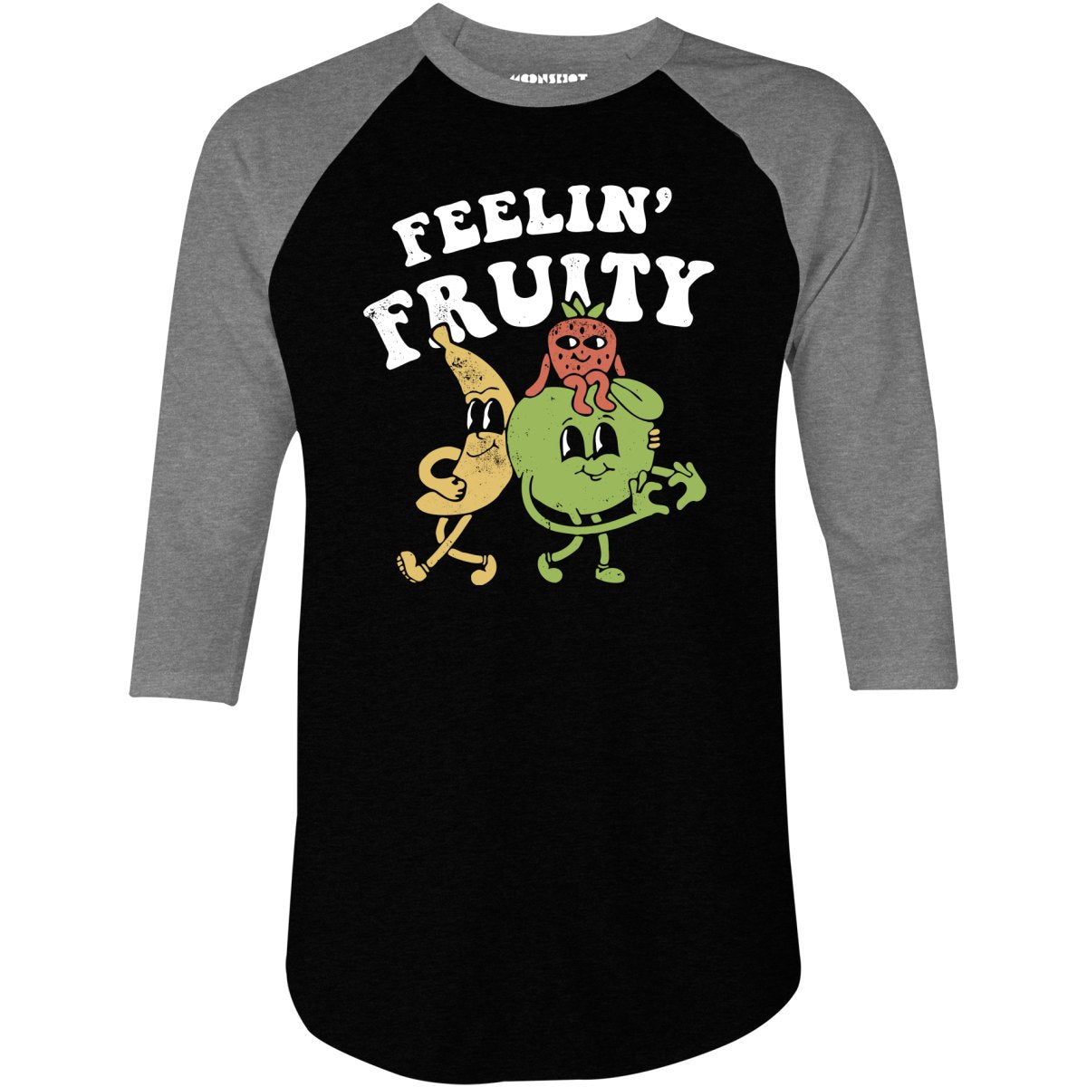 Feelin' Fruity - 3/4 Sleeve Raglan T-Shirt