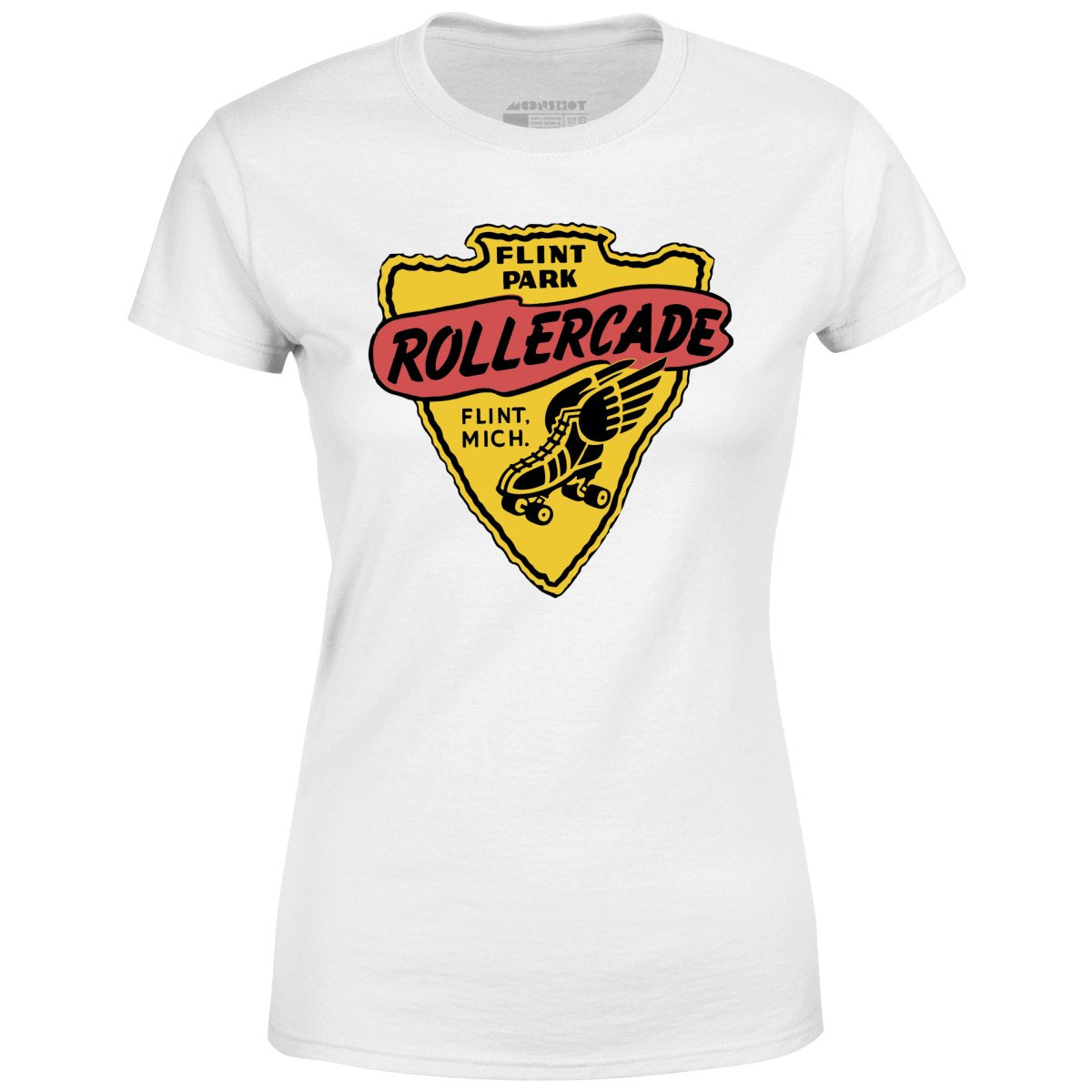 Flint Park Rollercade - Flint, MI - Vintage Roller Rink - Women's T-Shirt