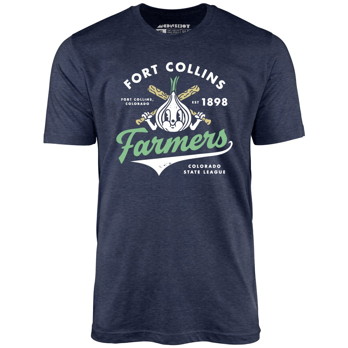 Fort Collins Farmers - Colorado - Vintage Defunct Baseball Teams - Unisex T-Shirt