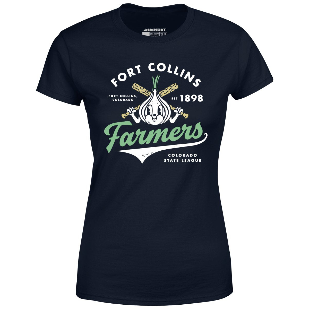 Fort Collins Farmers - Colorado - Vintage Defunct Baseball Teams - Women's T-Shirt