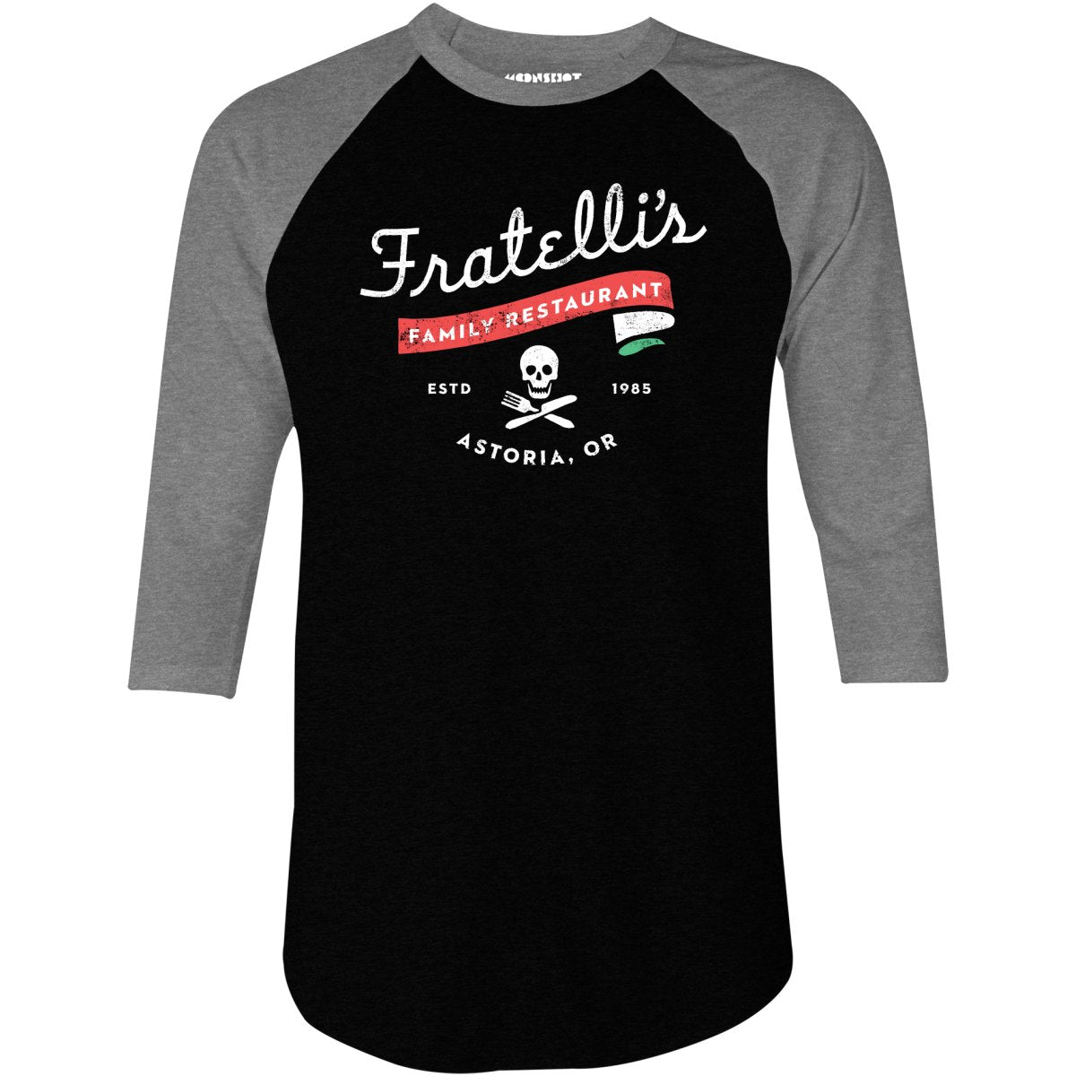 Fratelli's Family Restaurant - 3/4 Sleeve Raglan T-Shirt