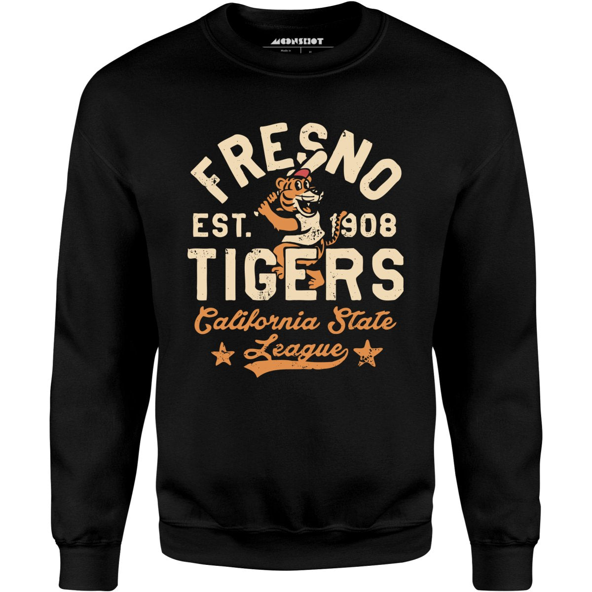 Fresno Tigers - California - Vintage Defunct Baseball Teams - Unisex Sweatshirt