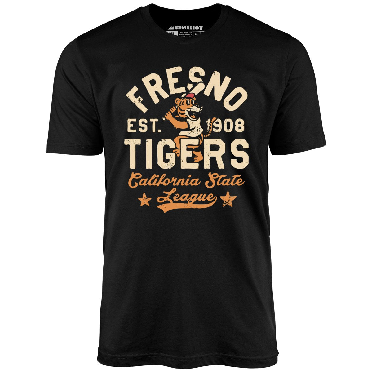 Fresno Tigers - California - Vintage Defunct Baseball Teams - Unisex T-Shirt