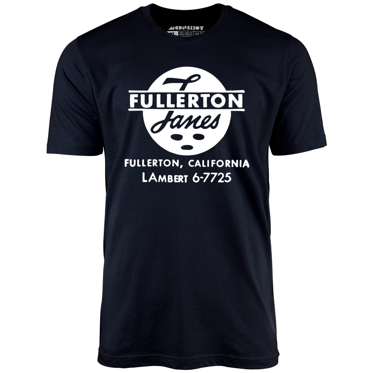 Fullerton Lanes - Fullerton, CA - Vintage Bowling Alley - Unisex T-Shirt