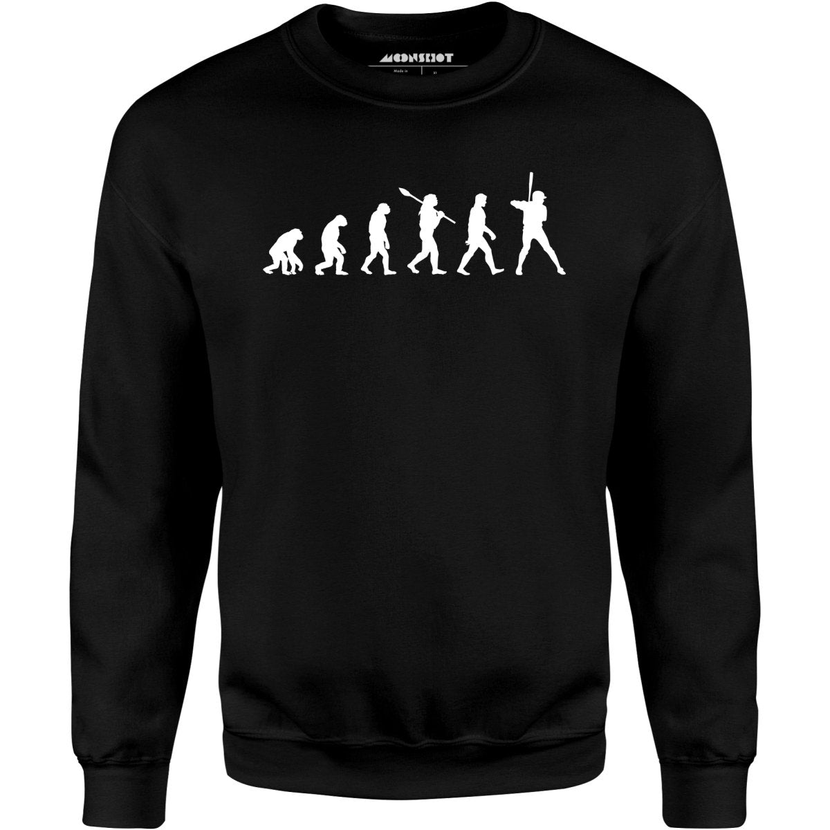 Funny Baseball Evolution - Unisex Sweatshirt
