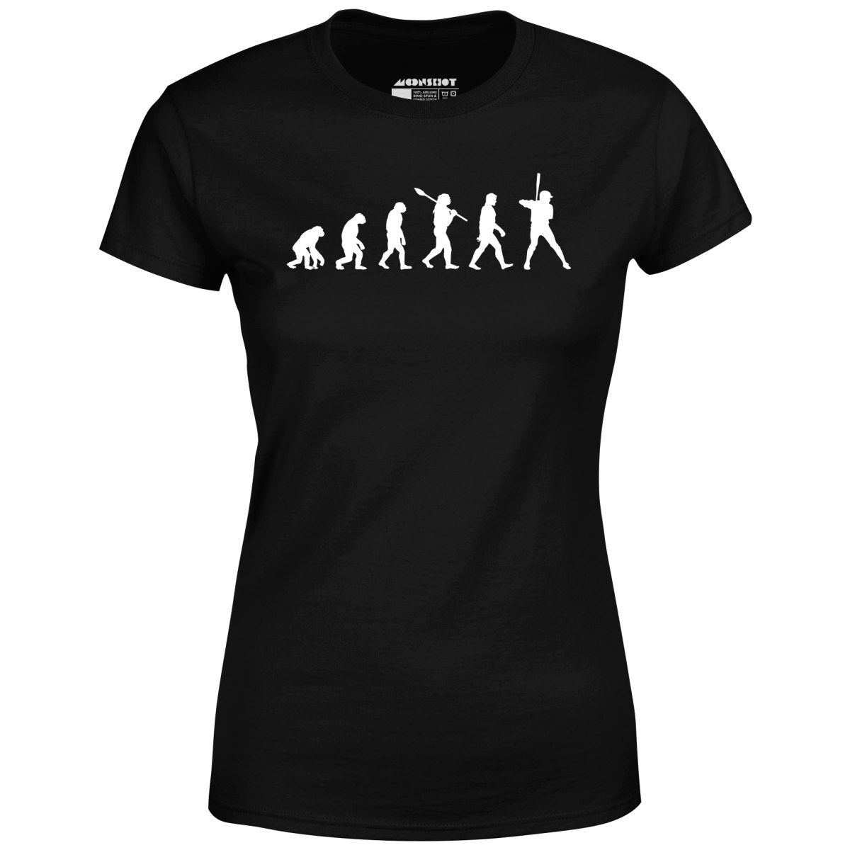 Funny Baseball Evolution - Women's T-Shirt