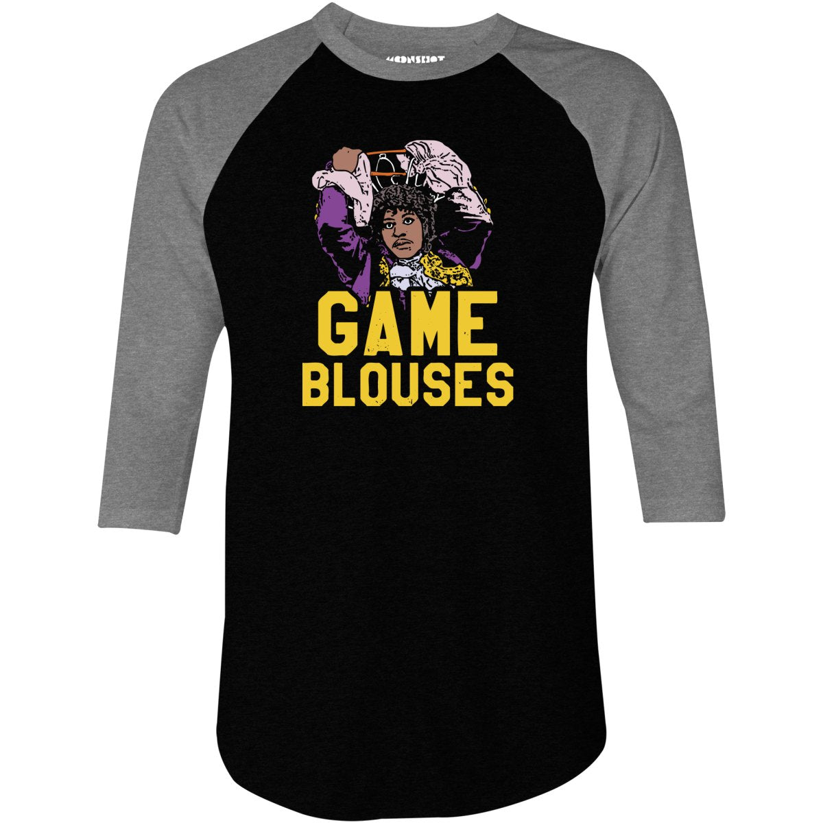 Game Blouses - 3/4 Sleeve Raglan T-Shirt