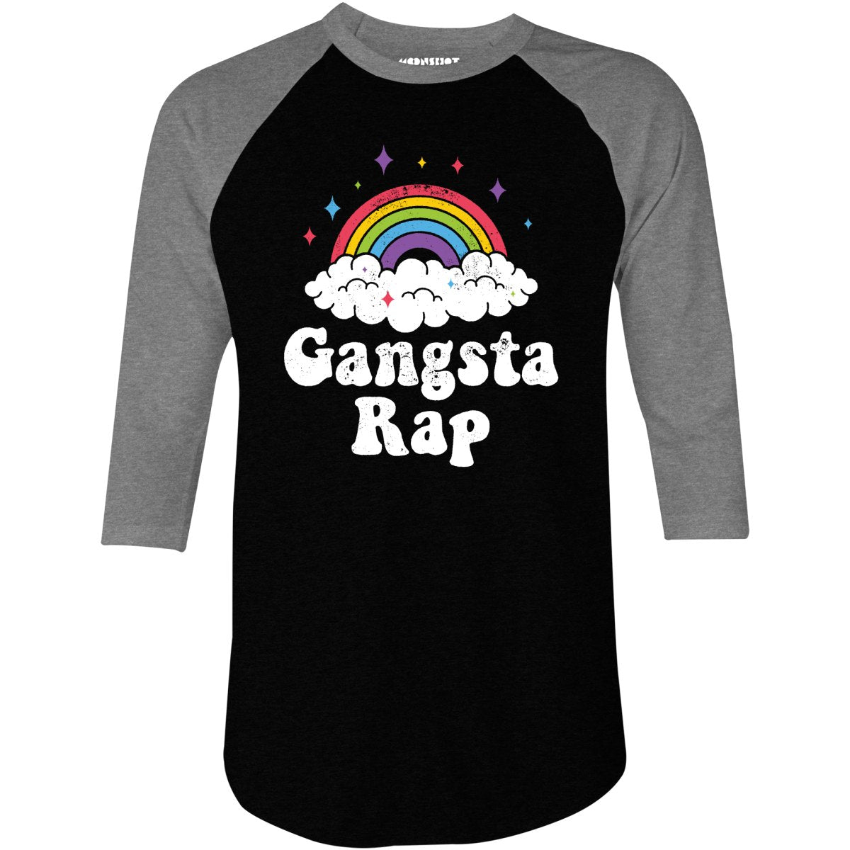 Gangsta Rap - 3/4 Sleeve Raglan T-Shirt