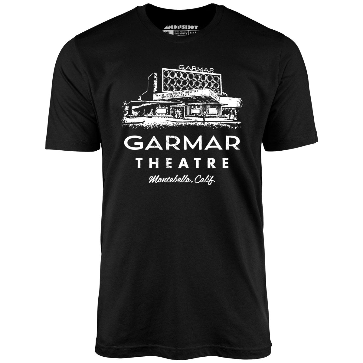 Garmar Theatre - Montebello, CA - Vintage Theatre - Unisex T-Shirt