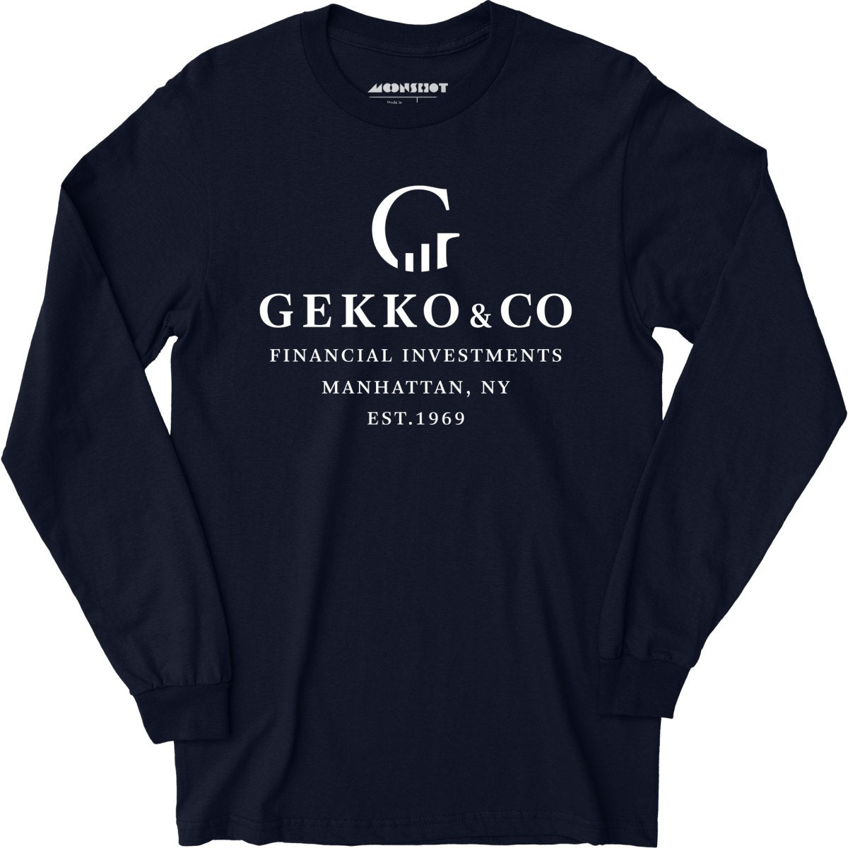 Gekko & Co. Financial Investments - Wall Street - Long Sleeve T-Shirt