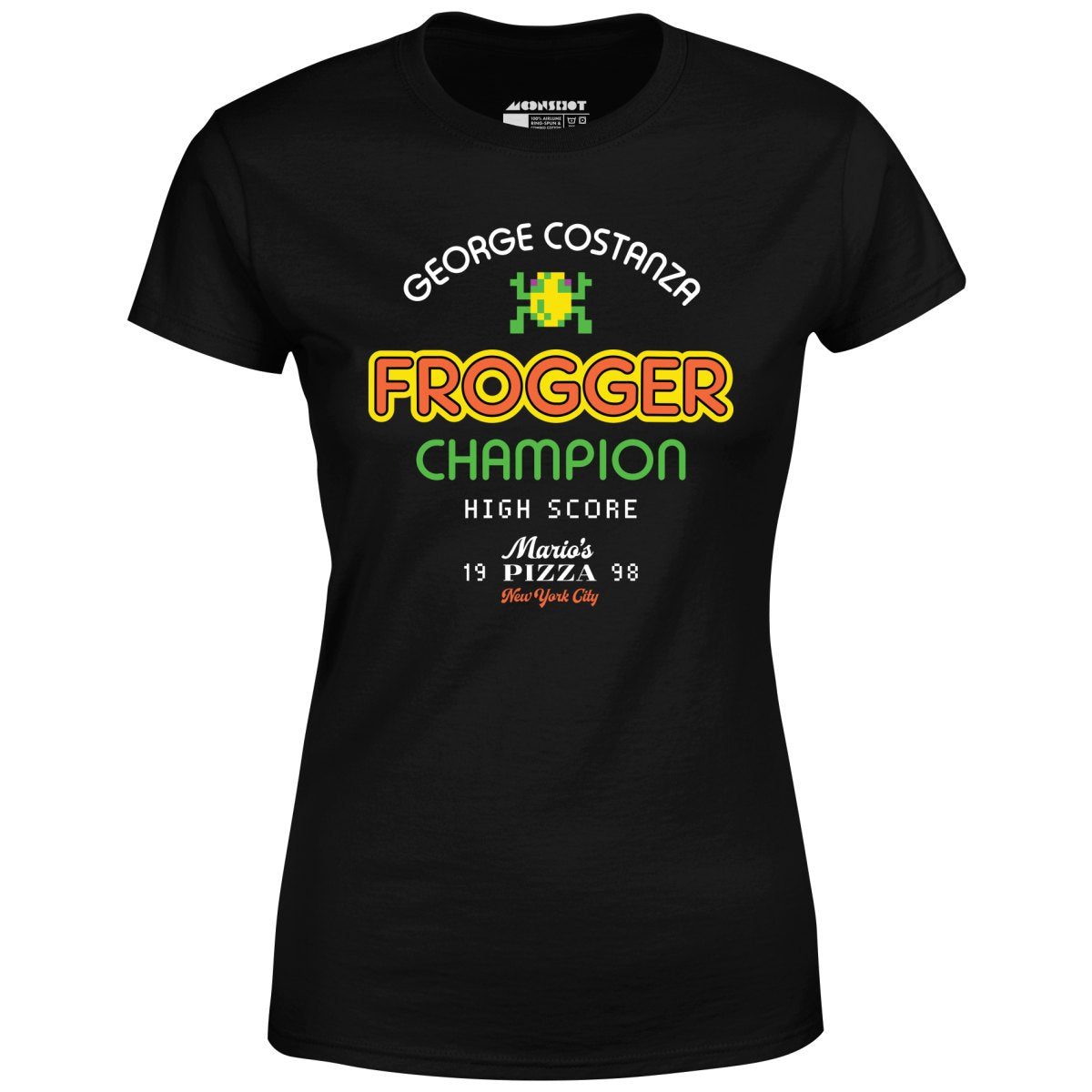 George Costanza Frogger Champion - Mario's Pizza - Women's T-Shirt
