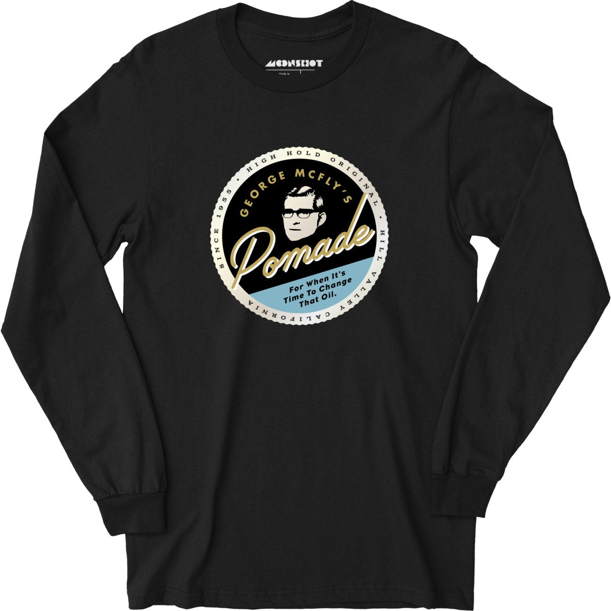 George McFly's Pomade - Long Sleeve T-Shirt