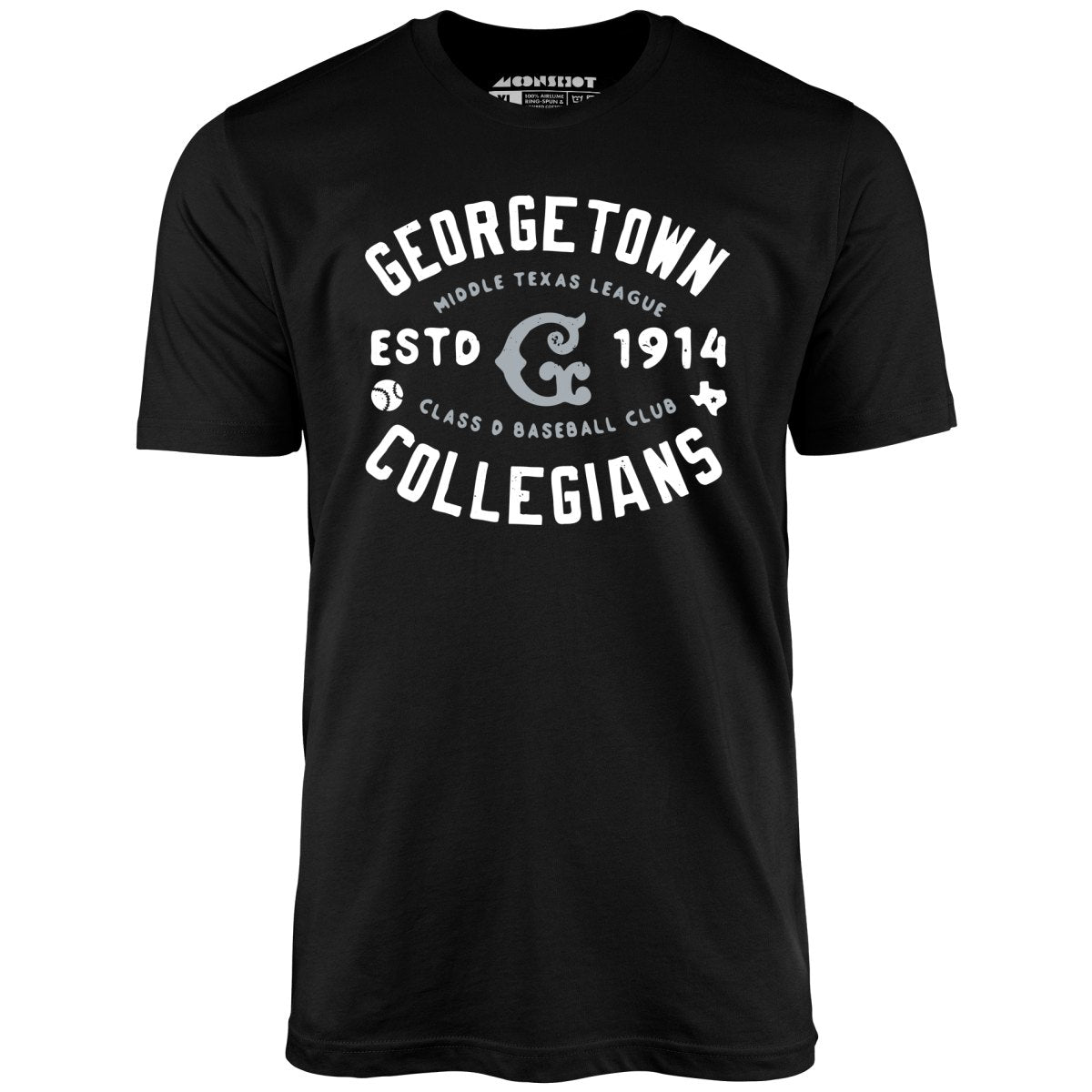 Georgetown Collegians - Texas - Vintage Defunct Baseball Teams - Unisex T-Shirt