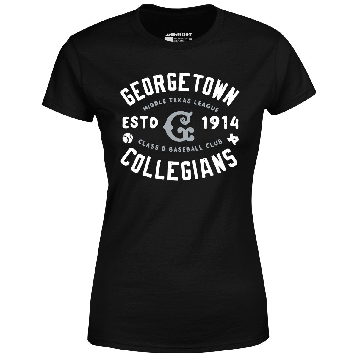 Georgetown Collegians - Texas - Vintage Defunct Baseball Teams - Women's T-Shirt