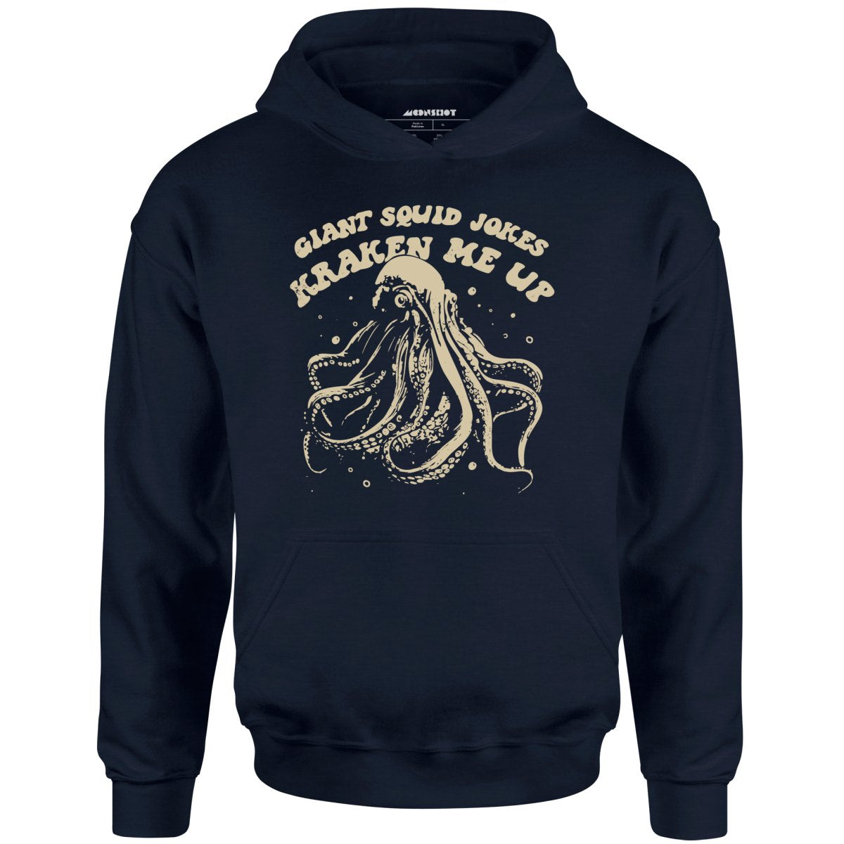 Giant Squid Jokes Kraken Me Up - Unisex Hoodie