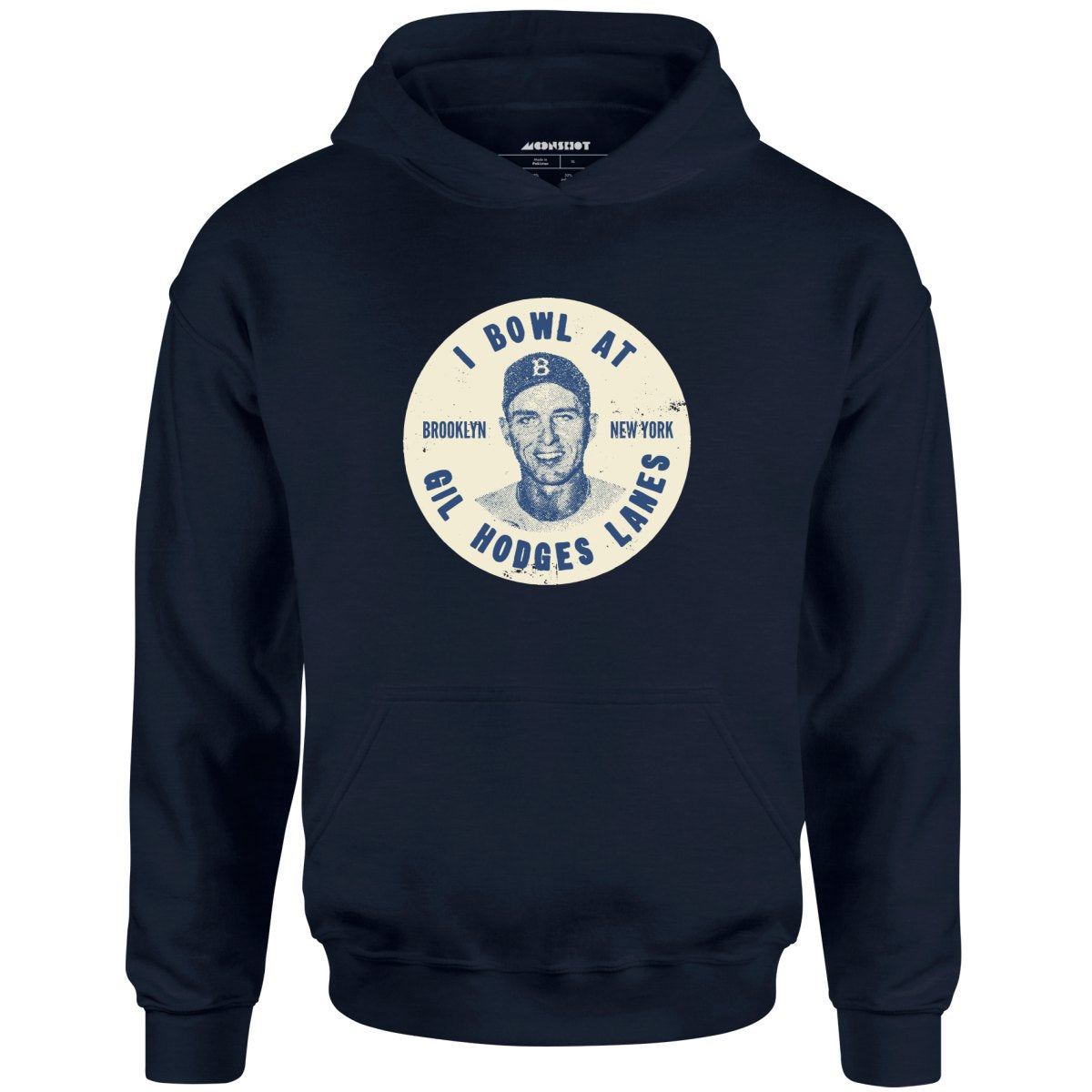 Gil Hodges Lanes - Brooklyn, NY - Vintage Bowling Alley - Unisex Hoodie