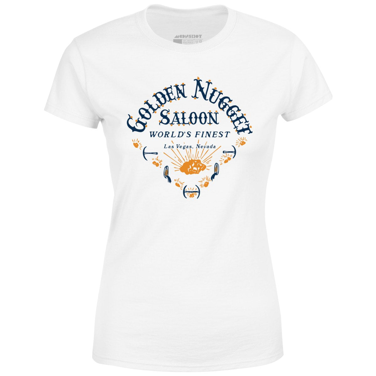 Golden Nugget Saloon - Vintage Las Vegas - Women's T-Shirt