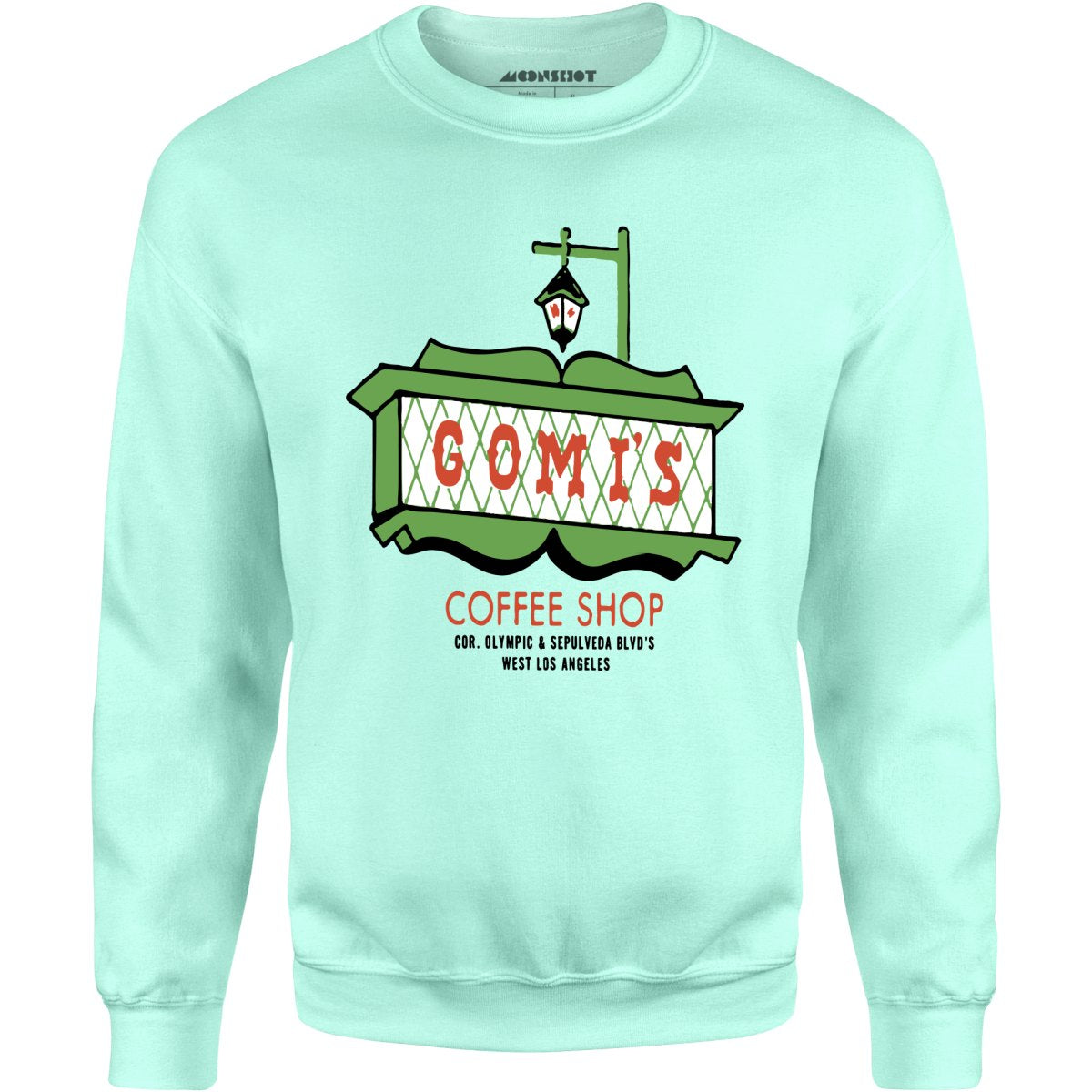 Gomi's Coffee Shop - Los Angeles, CA - Vintage Restaurant - Unisex Sweatshirt