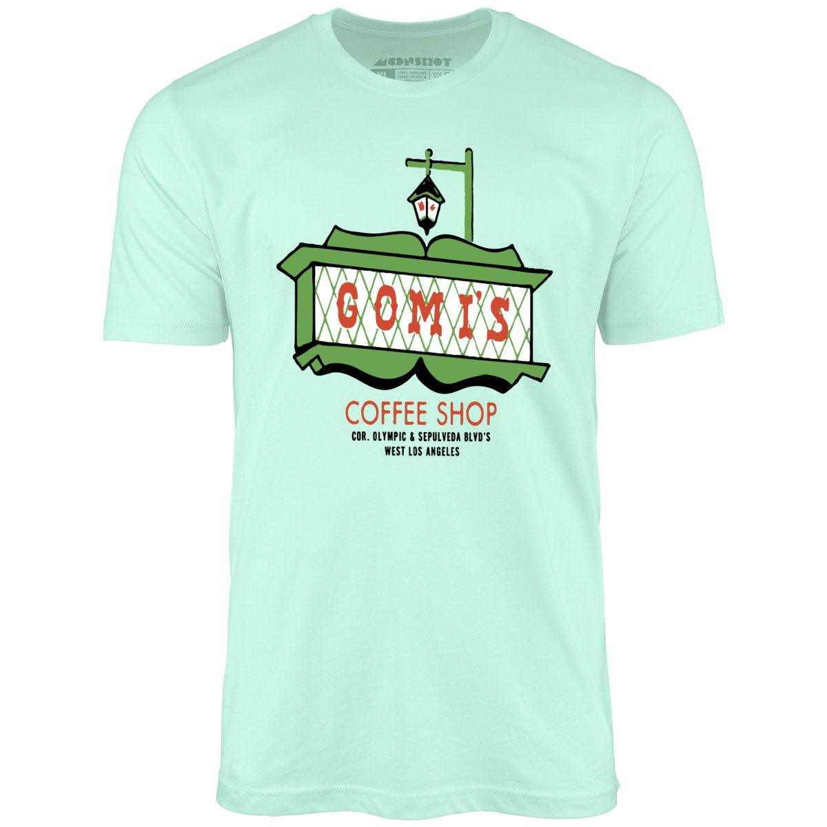 Gomi's Coffee Shop - Los Angeles, CA - Vintage Restaurant - Unisex T-Shirt