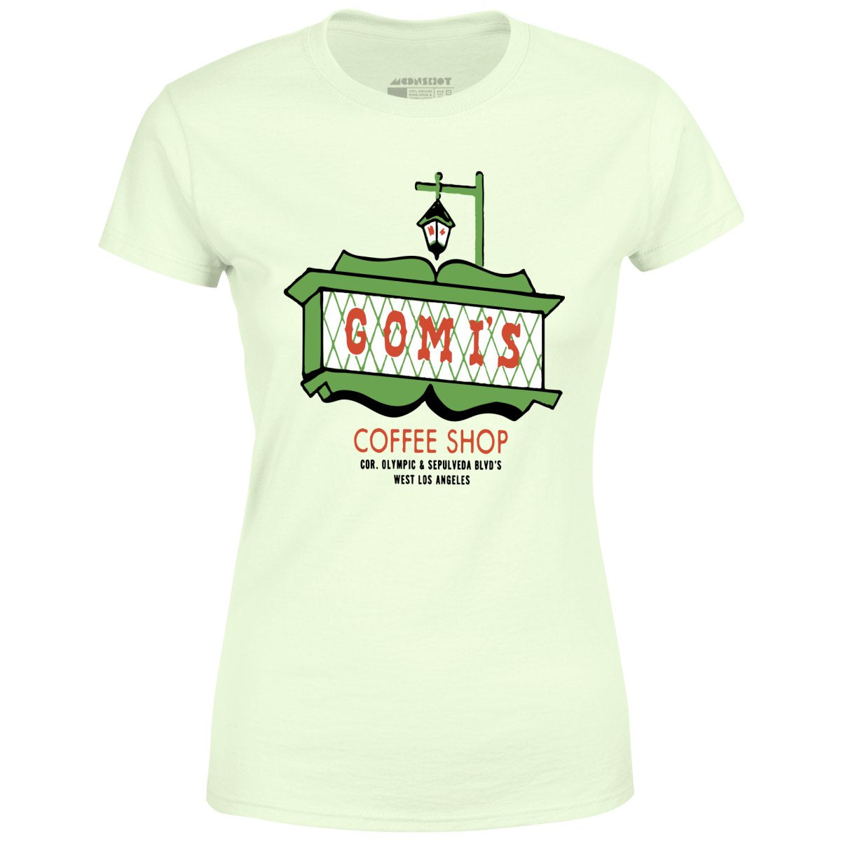Gomi's Coffee Shop - Los Angeles, CA - Vintage Restaurant - Women's T-Shirt