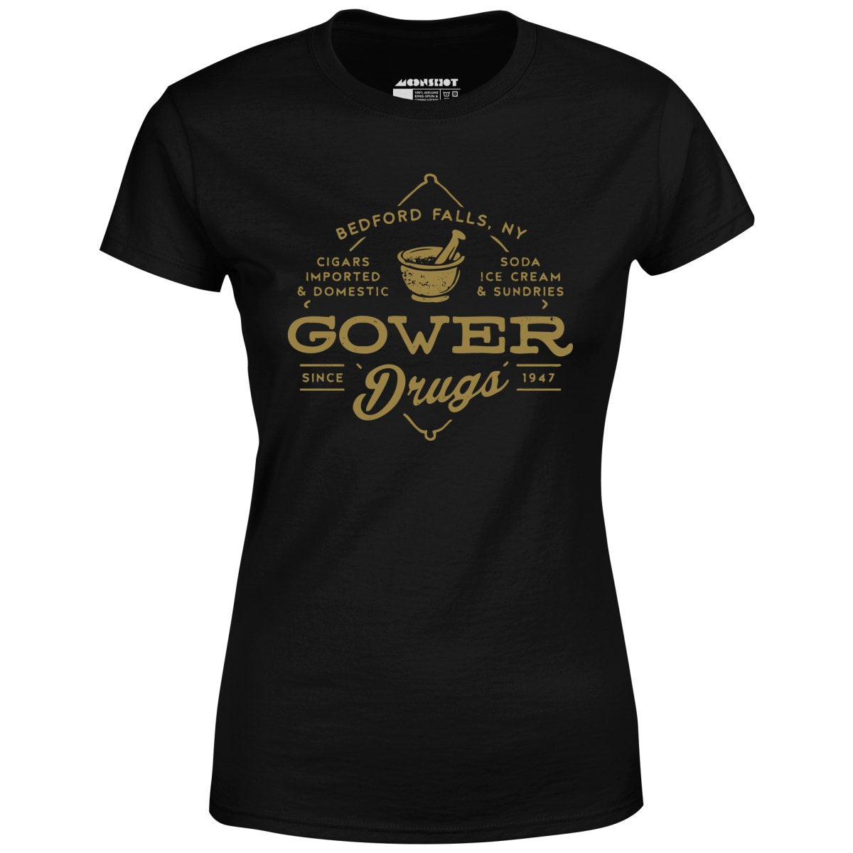 Gower Drugs - Bedford Falls, NY - Women's T-Shirt