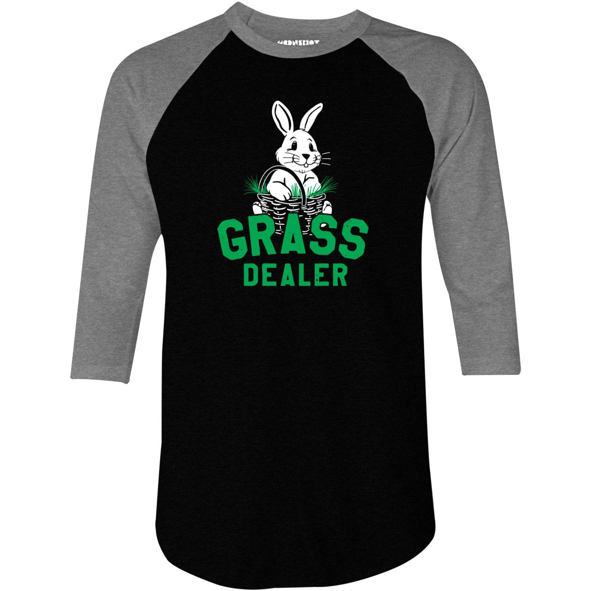 Grass Dealer - 3/4 Sleeve Raglan T-Shirt