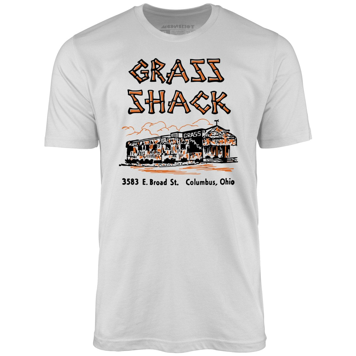 Grass Shack - Columbus, OH - Vintage Tiki Bar - Unisex T-Shirt