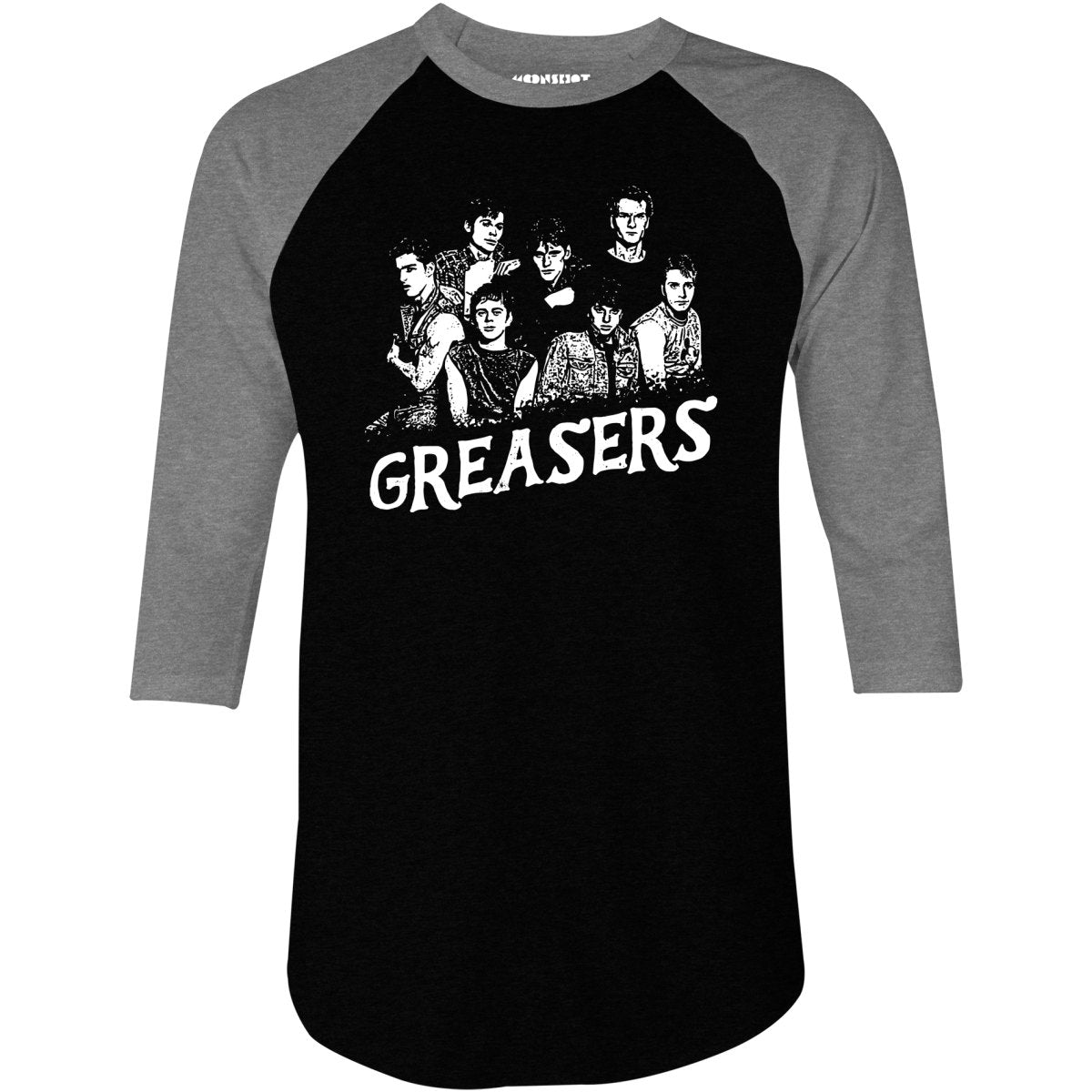 Greasers - 3/4 Sleeve Raglan T-Shirt