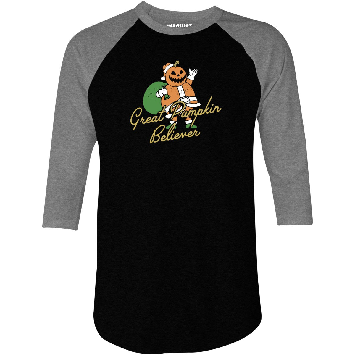 Great Pumpkin Believer - 3/4 Sleeve Raglan T-Shirt