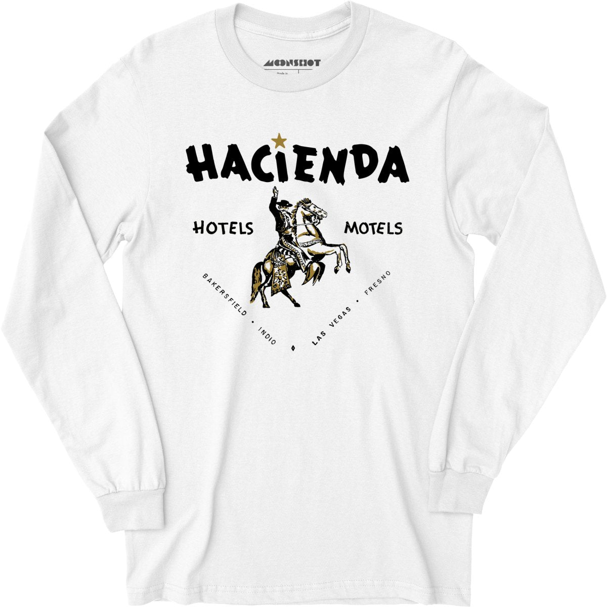 Hacienda - Vintage Las Vegas - Long Sleeve T-Shirt