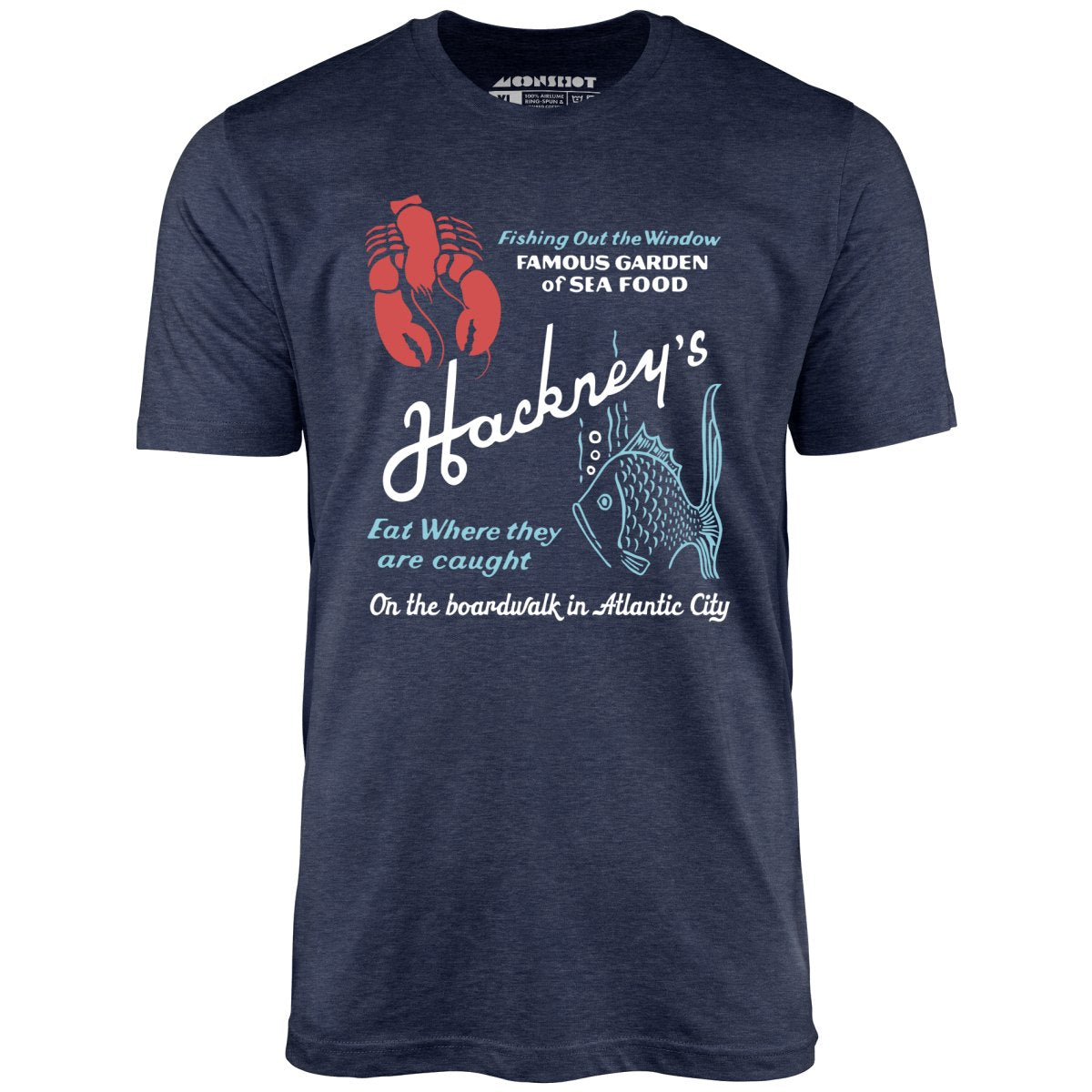 Hackney's - Atlantic City, NJ - Vintage Restaurant - Unisex T-Shirt