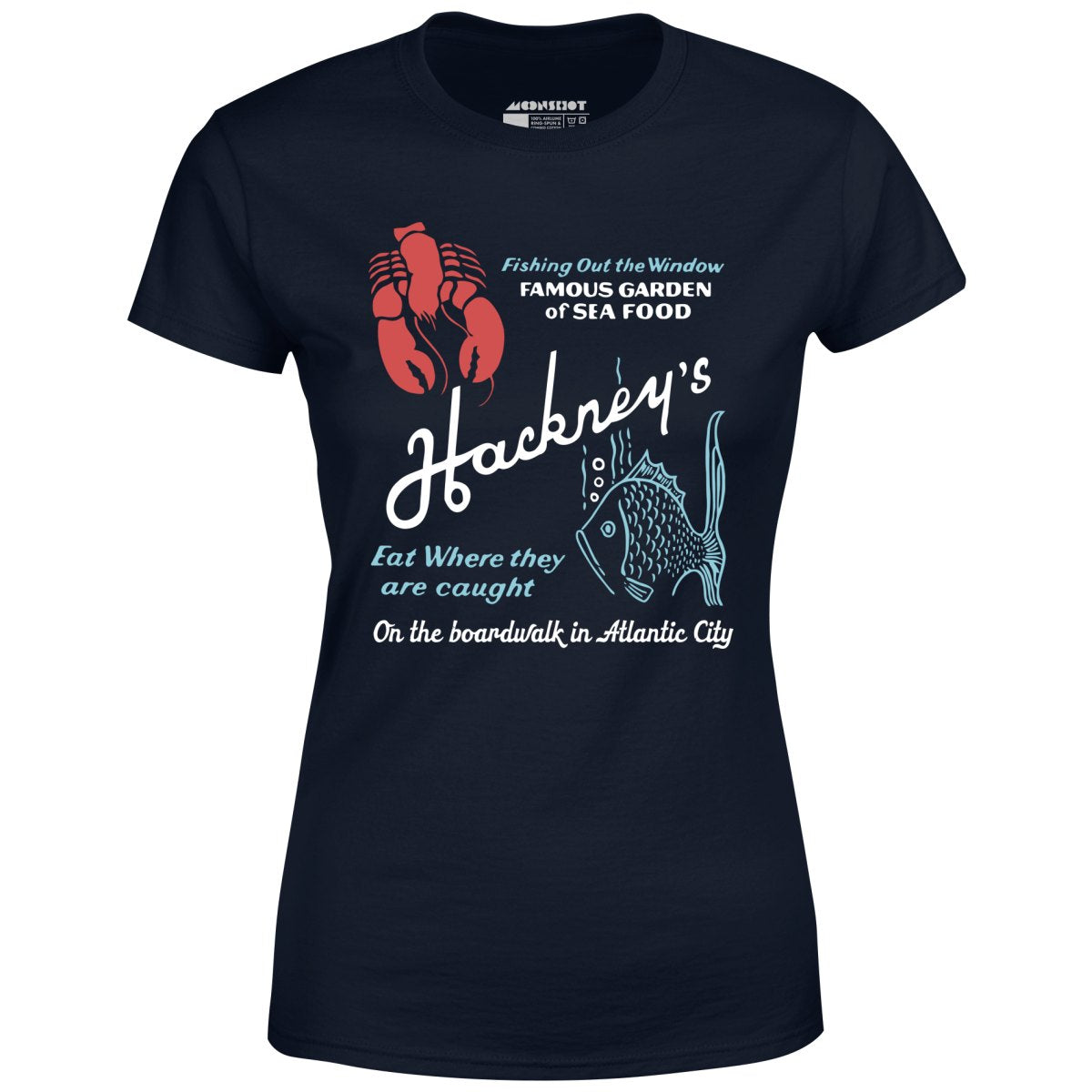 Hackney's - Atlantic City, NJ - Vintage Restaurant - Women's T-Shirt