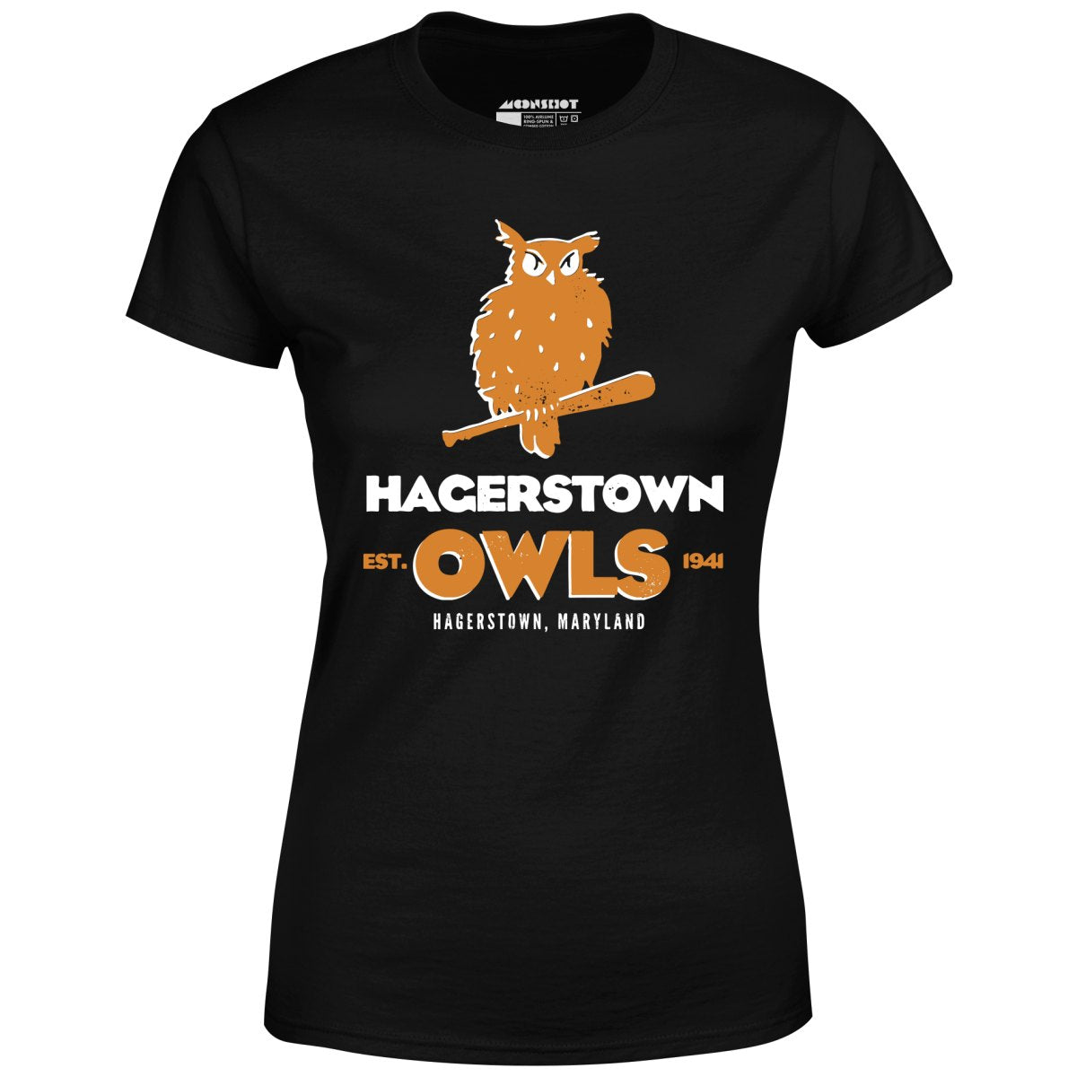 Hagerstown Owls - Maryland - Vintage Defunct Baseball Teams - Women's T-Shirt
